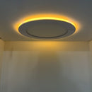 Votatec P02104-NL-9W 4 inch slim night light LED panel pot light installed in ceiling with warm 2200K night light glow