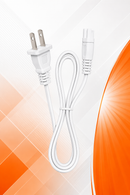 Votatec T5 Plug-In Power Cord 3.93 ft (1.2 m) accessory for Votatec under-cabinet and linkable T5 LED lighting fixtures