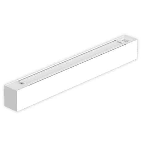 Votatec VO-ALW25FT2-347-4WAY-P-W-D-X 2ft white architectural linear light with selectable wattage, 4CCT adjustment and 120-347V input for offices, corridors and commercial spaces.