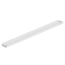 Votatec VO-ALW25FT2-347-4WAY-P-W-D-X 2ft white architectural linear light upper module with slim diffuser design for modern commercial interiors.