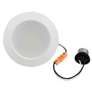Votatec VO-RR4W9-120-D-5WAY/WH 4 inch round retrofit LED downlight white 9W 5CCT 120V for recessed can housing upgrade