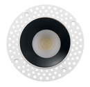 Votatec VO-TL3W12-120-D 3 inch trimless slim LED panel front view with black inner trim detail