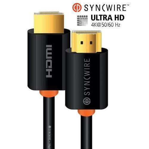 SyncWire Pro-Grade High Speed HDMI Cable with Ethernet 4K UHD, HDR, 4:4:4, HDCP2.2 - 8 Meters