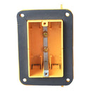 Vapor proof One Gang non-metallic switch and outlet box
