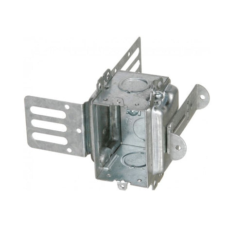 3104-KSSX 2 1/2″ Deep Gangable Steel Stud Box With Knockouts