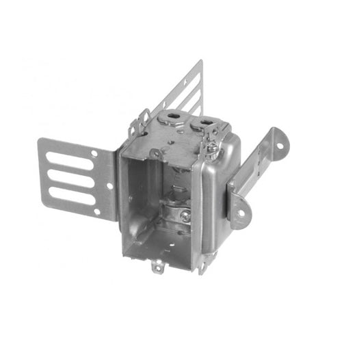 3104-LSSA1X-1 2 1/2″ Deep Gangable Stud Box With Clamps