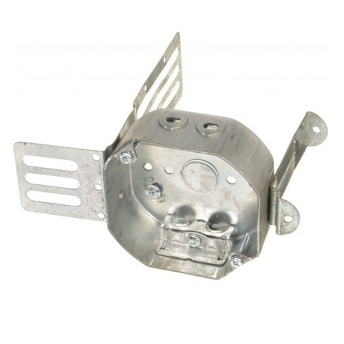 54151-LSSAX 4″ Diameter Steel Stud Box Octagonal Box
