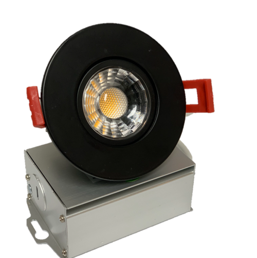 3" 8W LED Recessed LED Downlight Eyeball Gimbal - Module + Trims