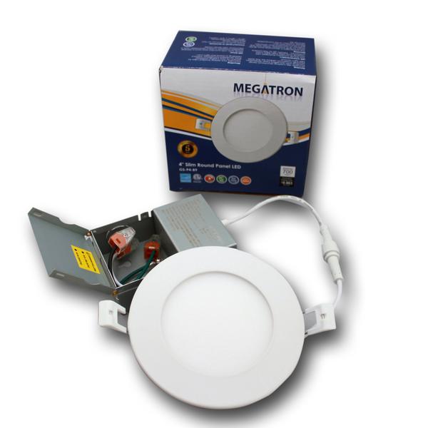 Megatron 4" LED Slim Panel Ceiling Light Round (Pack of 20)