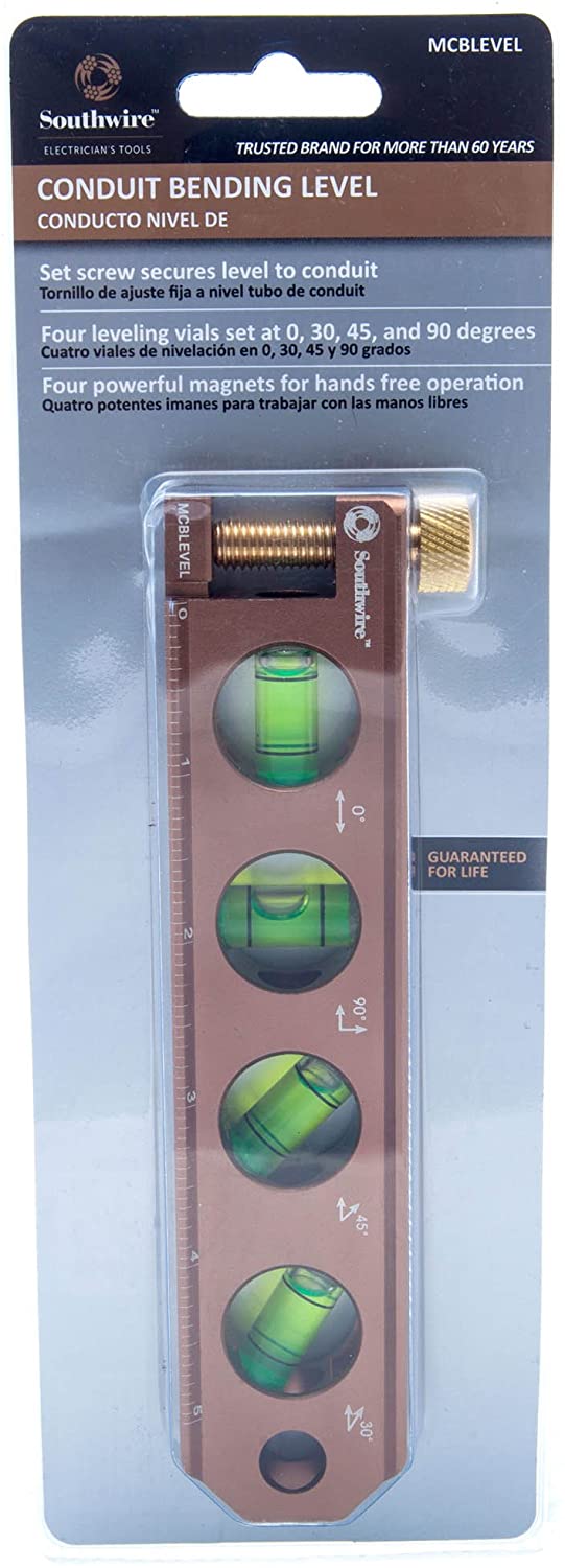 Southwire Tools 6" Conduit Bending Level, MCBLEVEL
