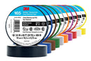 3M Temflex Multi-Purpose Vinyl Electrical Tape 165, Red, 3/4 in x 60 ft (19 mm x 18 m), 10 Roll Pack