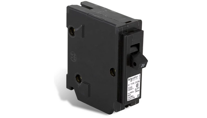 CHOM120 - HomeLine 20 Amp 1 Pole 120 Volt Plug-In Circuit Breaker