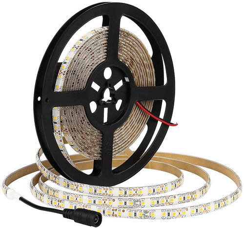 Glumens (5m) 24V SMD5630 4000K Flexible LED Strip Lights 600LEDs/Roll- UL Certified