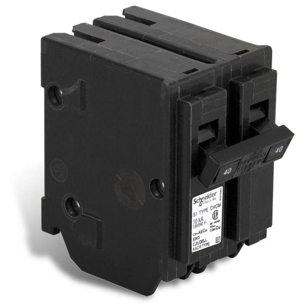 Homeline 40-Amp CHOM Double-Pole Plug-On Circuit Breaker