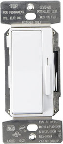 Eaton DAL06P-C5 Al Series Single Pole/3-Way Decorator LED Dimmer - Black/White/Ivory