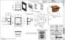 TayMac DOCK320ZCN Deck/Floor Cover+Outdoor Box & 15Amp GFCI Kit, 1-Gang, Bronze-UL Certified