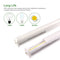 LED T5 Under Cabinet Light, 9", 3W , 260 lm, Dimming , 120 V with Mounting Clips