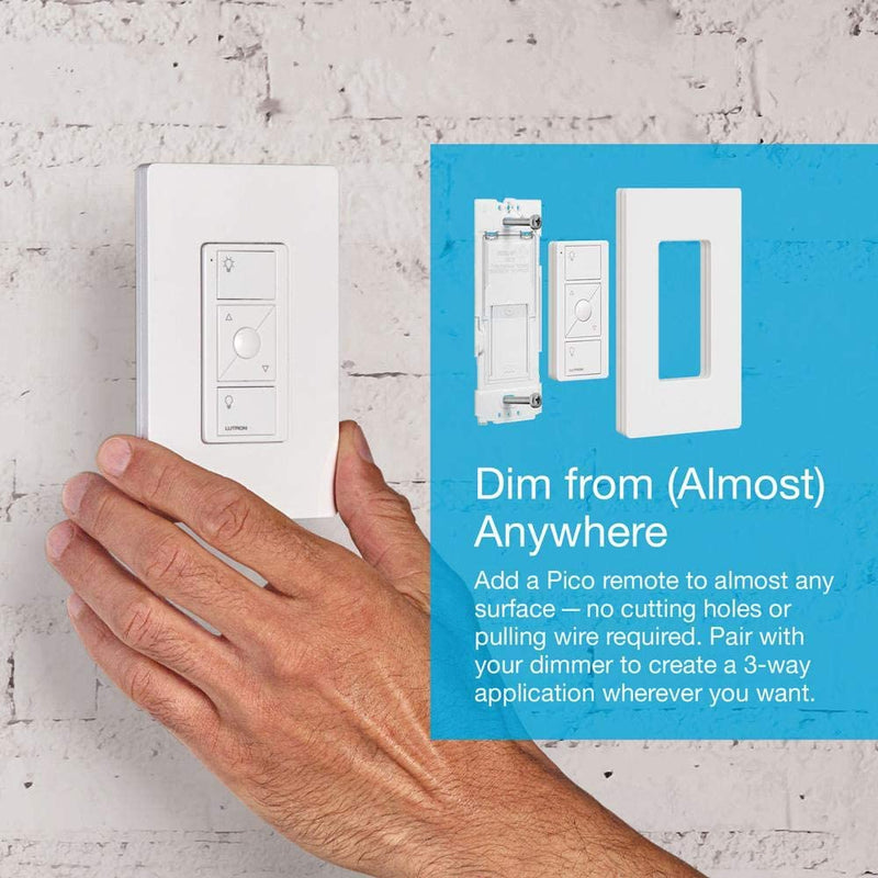 Lutron Caseta Smart Home Dimmer Switch, Works with Alexa and the Google Assistant