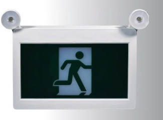 Votatec JRMECW 2-Heads 2.4W LED Combo Emergency Light
