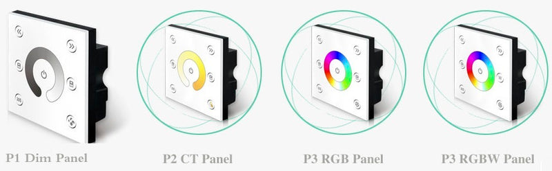 P series touch panel RGB LED controller 12V/24V