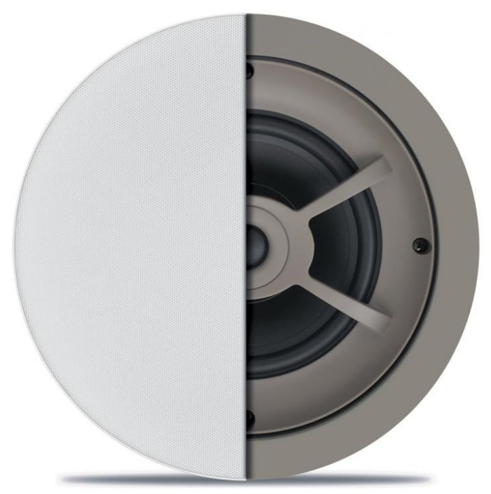 Protege Ceiling Speaker 6-1/2" Polypropylene Woofer & 3/4" Fixed Soft-Dome Tweeter. Pack of 4