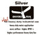 60F9-10 Silver Line Commercial Duty Ceiling Fan,  4-Wire reversing fans