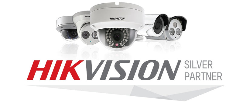 Hikvision 4K NVR with 8 Ch, 2TB HDD, 6 X 4MP IP Turret Cameras.