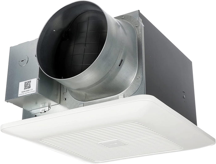 Panasonic FV-1115VK2 WhisperGreen Multi-Flow Bathroom Fan, White