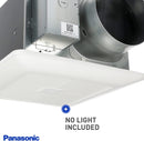 Panasonic FV-1115VK2 WhisperGreen Multi-Flow Bathroom Fan, White