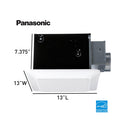 Panasonic WhisperChoice Pick-A-Flow 80/110 CFM Ceiling Exhaust Fan with Flex-Z Fast Bracket Model
