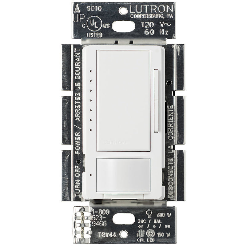 Lutron MSCL-OP153M-WH Maestro CL Occupancy / Vacancy Sensing Dimmer, White